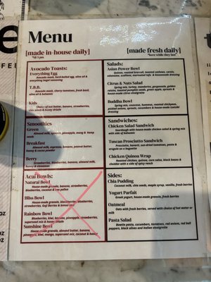 Menu photo 2 Subculture Coffee Jupiter Jupiter, FL