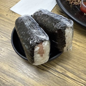 Bulgogi Town - Spam musubi and sorry for no more photos cause we ate it all! - Korean Near Me - Azusa, California