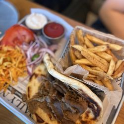 Opa Taverna - Lamb & Beef Gyro Platter