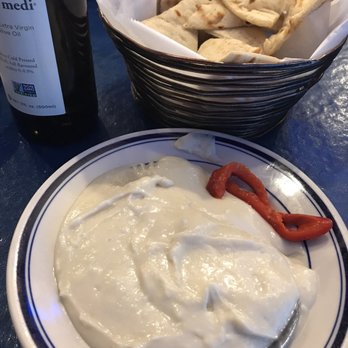Pithari Taverna - The garlic dip / Skordalia - Greek Near Me - Highland Park, New Jersey Pithari Taverna - The garlic dip / Skordalia - Greek Near Me - Highland Park, New Jersey