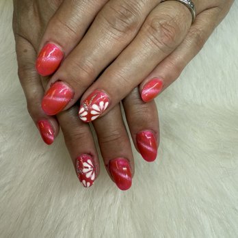La Belle Nails - Pink for Breast Cancer Awareness - Nail Salons Near Me - San Jose, California