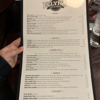 Ellyn's Tap & Grill - Menu - New American Near Me - Glen Ellyn, Illinois Ellyn's Tap & Grill - Menu - New American Near Me - Glen Ellyn, Illinois