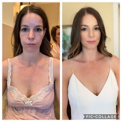 Beauty by Britt - Beautiful bride before & after
