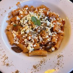 Casa Nostra - Eggplant pasta with red sauce and cheese