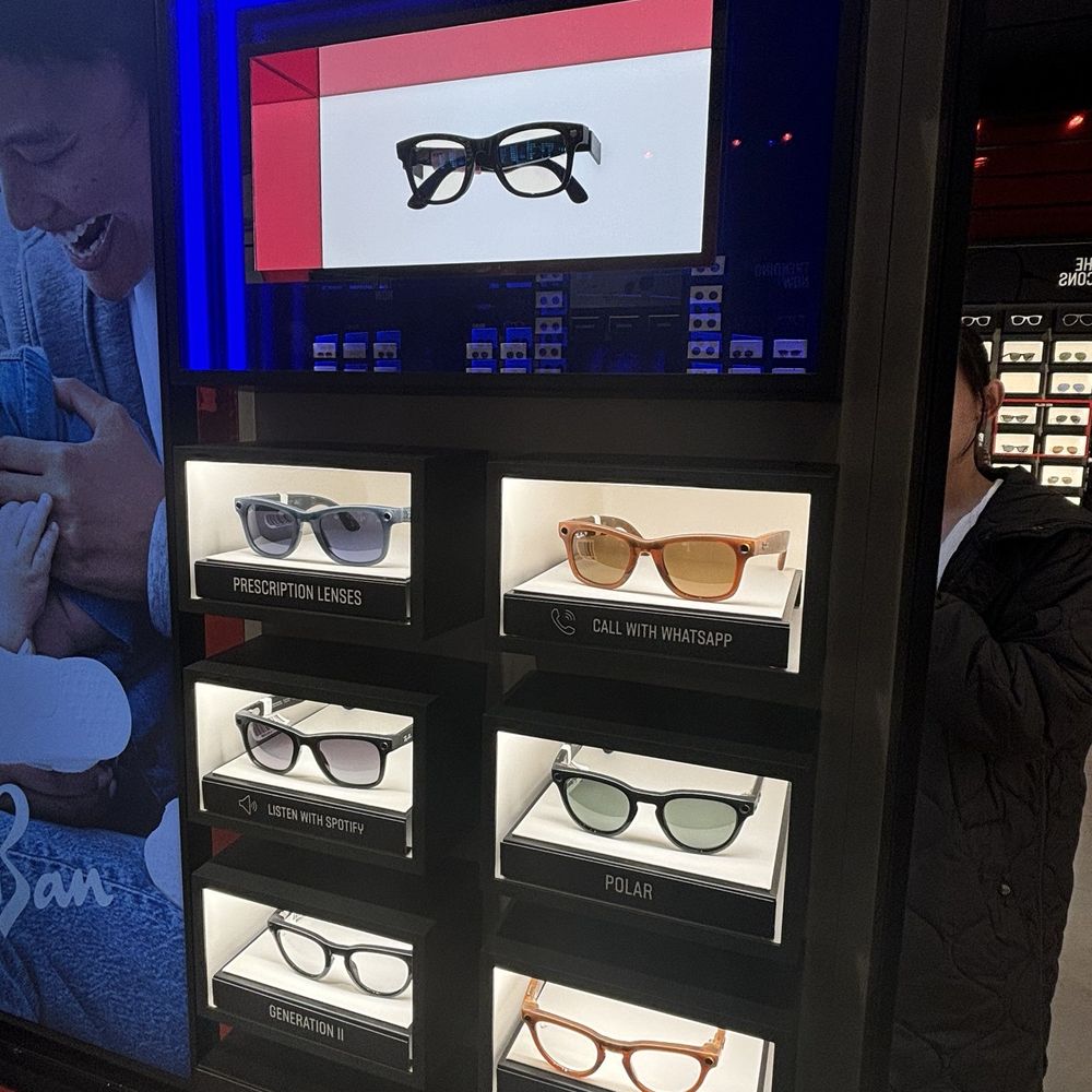 Ray-Ban - Meta glasses no demo available - Eyewear & Opticians Near Me - Santa Clara, California Ray-Ban - Meta glasses no demo available - Eyewear & Opticians Near Me - Santa Clara, California