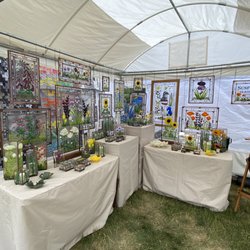 Vail Mansion Lawn - Stained glass for sale