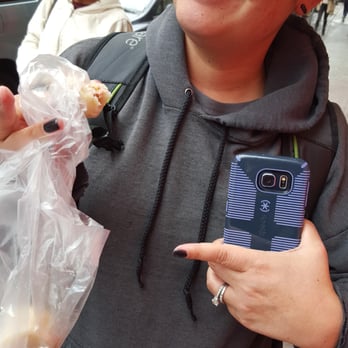 Delicious Dim Sum - Dumplings in a bag on the sidewalk outside - Dim Sum Near Me - San Francisco, California