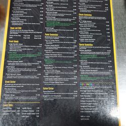 The Crossings Restaurant - Menu