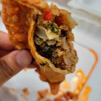 Kabba’s Kitchen - Inside meat pie - Senegalese Near Me - Portland, Oregon Kabba’s Kitchen - Inside meat pie - Senegalese Near Me - Portland, Oregon