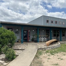 Exterior outside entrance of Summer Revival - Restaurant front - Dripping Springs, Texas Exterior outside entrance of Summer Revival - Restaurant front - Dripping Springs, Texas