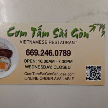 Com Tam Sai Gon - Vietnamese Near Me - San Jose, California