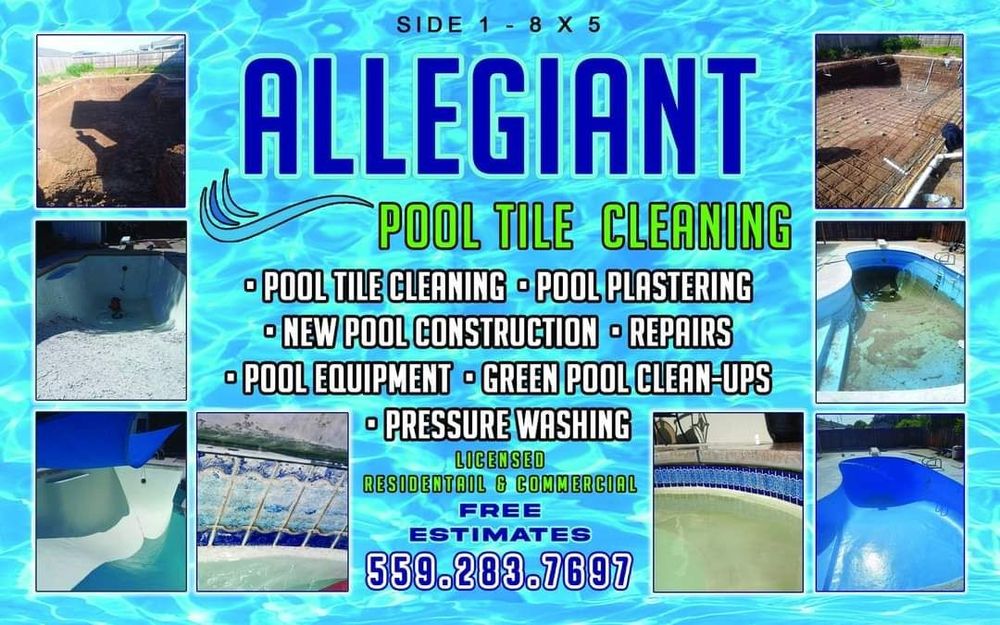 ALLEGIANT POOL TILE CLEANING AND PLASTERING Updated July 2024