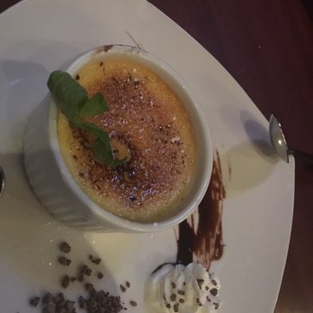 Fresco II - Amaretto Creme Brûlée. No crunch when you broke through the sugar but the flavor was great. - Greek Near Me - Palmdale, California Fresco II - Amaretto Creme Brûlée. No crunch when you broke through the sugar but the flavor was great. - Greek Near Me - Palmdale, California