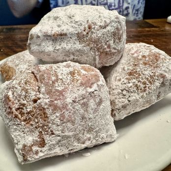 Watershed Cafe & Bistro - Beignets with raspberry flavored powdered sugar on them. I recommend asking for a side of jam, to put inside these hollow donuts. - Cafes Near Me - Oregon City, Oregon Watershed Cafe & Bistro - Beignets with raspberry flavored powdered sugar on them. I recommend asking for a side of jam, to put inside these hollow donuts. - Cafes Near Me - Oregon City, Oregon