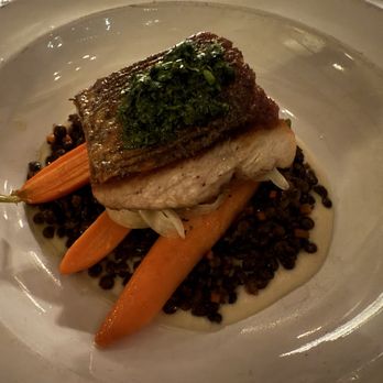 Bouchon - Pacific Pan-Roasted Local White Fish (Medium) - French Near Me - Santa Barbara, California Bouchon - Pacific Pan-Roasted Local White Fish (Medium) - French Near Me - Santa Barbara, California