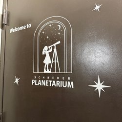 Schreder Planetarium - Door entrance with their new branding!