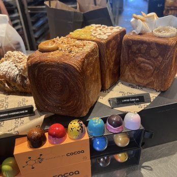Black Box Bakery - Cube croissant caramel I think - Bakeries Near Me - Edgewater, Colorado