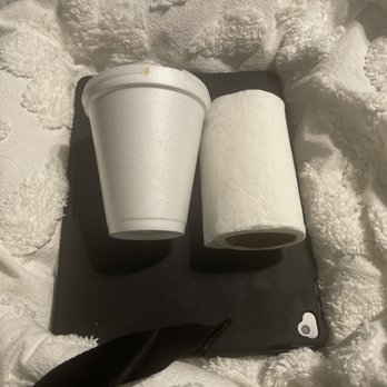 Shrimp Basket - Didn't have large cups so you give a customer two kids cups? Who does that? Let me answer, A CHILD!!!!!! - Seafood Near Me - Navarre, Florida Shrimp Basket - Didn't have large cups so you give a customer two kids cups? Who does that? Let me answer, A CHILD!!!!!! - Seafood Near Me - Navarre, Florida