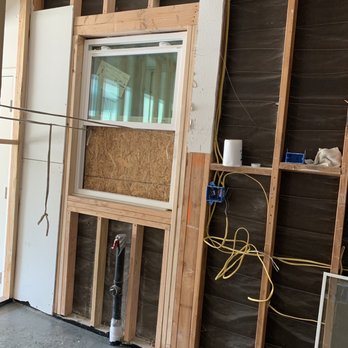 Premier Home Remodeling - This is how my house is all demolished and unfinished...Drywall cut, bare floors, missing insulation, and trash everywhere! - Heating & Air Conditioning/HVAC Near Me