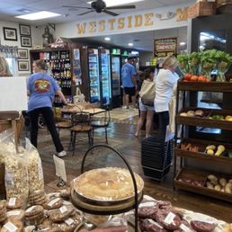 Baked goods and sandwiches area Baked goods and sandwiches area