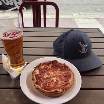 Giordano's - Pizza and Revolution IPA - Pizza Near Me - Indianapolis, Indiana