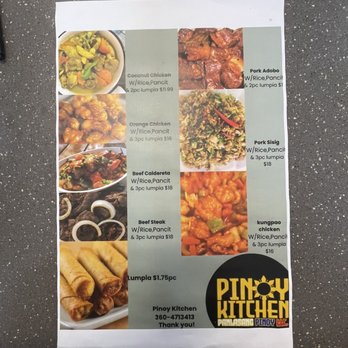 Pinoy Kitchen Panlasang Pinoy - Menu - Filipino Near Me - Silverdale, Washington Pinoy Kitchen Panlasang Pinoy - Menu - Filipino Near Me - Silverdale, Washington