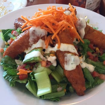 Veggie Grill by Next Level - My B Wing Salad! Yes, I ate it all ;) - Sandwiches Near Me - El Segundo, California