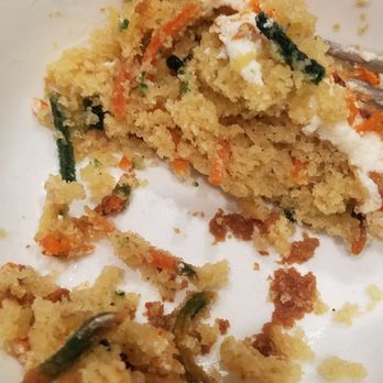 Veggie Grill by Next Level - Green carrot shreds in the carrot cake - Sandwiches Near Me - El Segundo, California