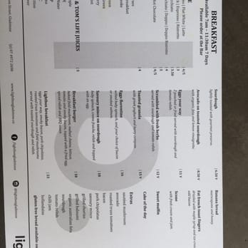 Lightbox - breakfast menu - Restaurants Near Me - Gladstone, QLD