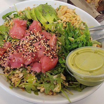 Carrot Express - Tuna poke bowl - Juice Bars & Smoothies Near Me - Kendall, Florida Carrot Express - Tuna poke bowl - Juice Bars & Smoothies Near Me - Kendall, Florida