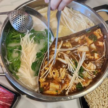 Shabu Shack - Spicy Sichuan, miso, tonkatsu broth - Japanese Near Me - Davis, California Shabu Shack - Spicy Sichuan, miso, tonkatsu broth - Japanese Near Me - Davis, California
