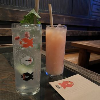 Kingyo - Kingyo Cocktail and Lychee Cocktail - Japanese Near Me - Vancouver, British Columbia Kingyo - Kingyo Cocktail and Lychee Cocktail - Japanese Near Me - Vancouver, British Columbia