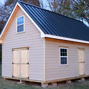 Backyard Custom Construction - 16x28 Gable Wood Shop
Hardie Lap Siding & Standing Seam Metal Roof. - General Contractors Near Me Backyard Custom Construction - 16x28 Gable Wood Shop
Hardie Lap Siding & Standing Seam Metal Roof. - General Contractors Near Me
