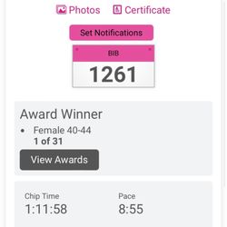 BRA Run LA - 13k 1st place 2024