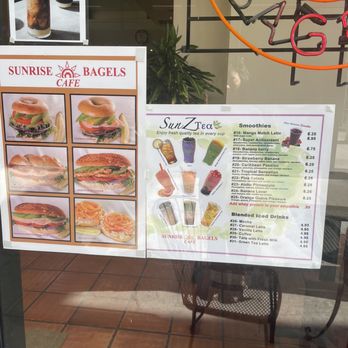 Sunrise Bagels Cafe - Menu - Bagels Near Me - San Ramon, California Sunrise Bagels Cafe - Menu - Bagels Near Me - San Ramon, California
