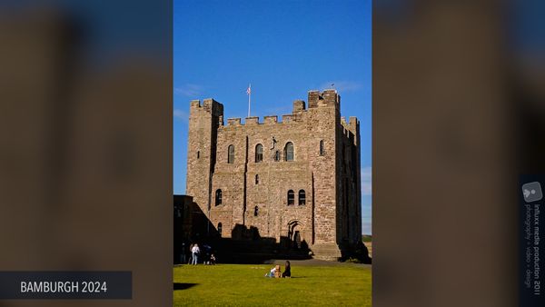 Bamburgh Castle by null