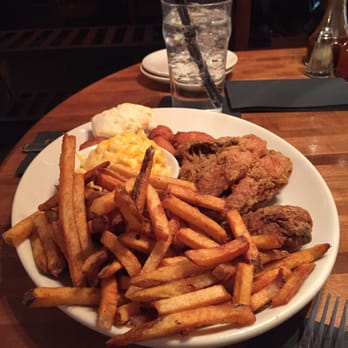 The Pit - Fried chicken with fries and mac and cheese - Barbeque Near Me - Raleigh, North Carolina The Pit - Fried chicken with fries and mac and cheese - Barbeque Near Me - Raleigh, North Carolina