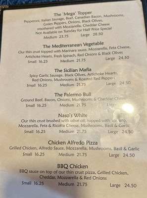 Menu photo 3 Naso's Marion Marion, IA Menu photo 3 Naso's Marion Marion, IA