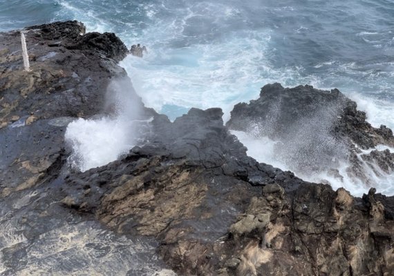Halona Blowhole Lookout by null
