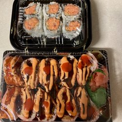 Kami Chinese Thai & Sushi - Pink lady and spicy tuna roll
