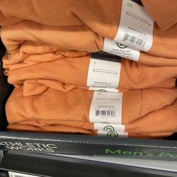 Disorganized sizes on every shelf