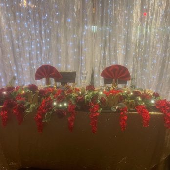 Rainbow Gardens - Head table ( Garland created by my husband and I) - Venues & Event Spaces Near Me - Las Vegas, Nevada Rainbow Gardens - Head table ( Garland created by my husband and I) - Venues & Event Spaces Near Me - Las Vegas, Nevada