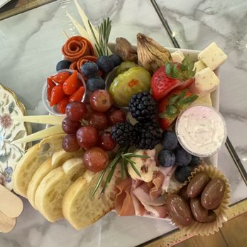 Brie & Bartlett - A "charcuterie for one" but we think it's perfect for two! - Caterers Near Me - Brownsburg, Indiana