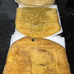 Spicy Beef Patty Jerk Chicken Patty Coco Bread Spicy Beef Patty Jerk Chicken Patty Coco Bread