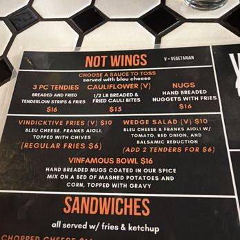Vindicktive Wings - NUGS ALL THE TIME. VINFAMOUS BOWL. - Chicken Wings Near Me - Seattle, Washington Vindicktive Wings - NUGS ALL THE TIME. VINFAMOUS BOWL. - Chicken Wings Near Me - Seattle, Washington