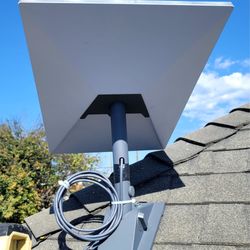 The Remo Group - Starlink 4X High Speed Low-Latency Internet Antenna Kit Installation.