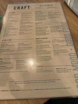 Menu photo 1 CRAFT Beer Market Dallas Preston Center Dallas, TX