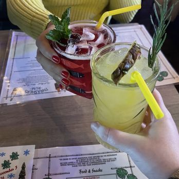 Tiki TNT & Potomac Distilling - Christmas themed drinks - Tiki Bars Near Me - Washington, DC, District of Columbia