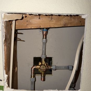 Citrus Plumbing - New shower valve and trim with no tile damage - Plumbing Near Me Citrus Plumbing - New shower valve and trim with no tile damage - Plumbing Near Me