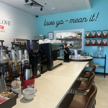 Just Love Coffee Cafe - Love all the slogans - Coffee & Tea Near Me - Mt Pleasant, South Carolina